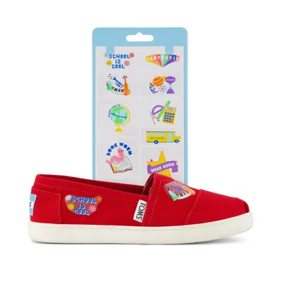 Toms Back To School Shoe Tattoos 2 Pack In Multi