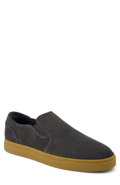 Toms Baja Leather Slip-on Sneaker In Gold