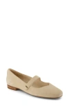 Toms Bianca Mary Jane Flat In Natural