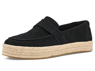 Toms Blakely Espadrille Loafer In Black