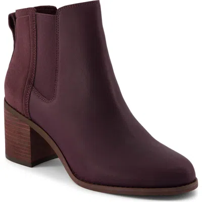 TOMS TOMS BLOCK HEEL CHELSEA BOOT