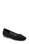 Toms Briella Flat In Black