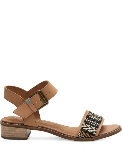 Toms Camili "beige" Sandals In Brown