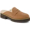 TOMS TOMS CARA FAUX FUR LINED MULE