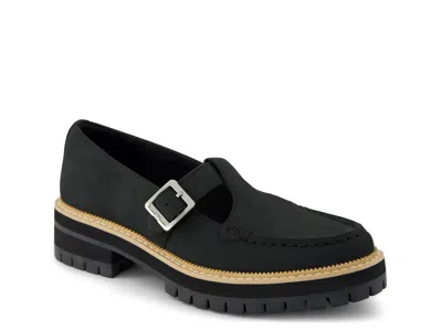 Toms Cara Mary Jane Loafer In Black