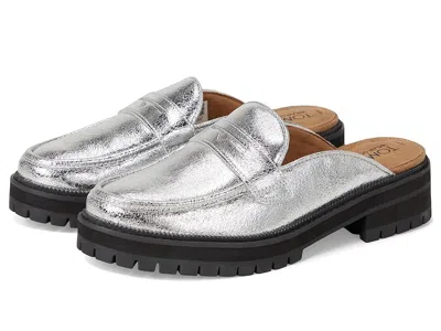Toms Cara Mule In Silver