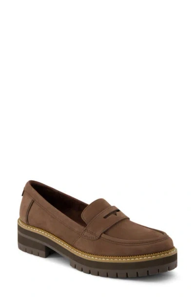 TOMS TOMS CARA PLATFORM PENNY LOAFER