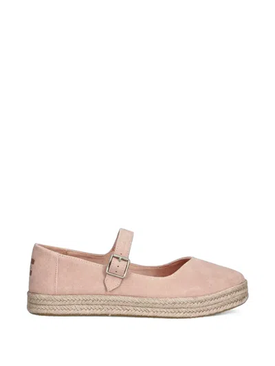 Toms Carolina Mary Jane Buckle-strap Espadrilles In Pink