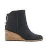 Toms Joanna Wedge Bootie In Black