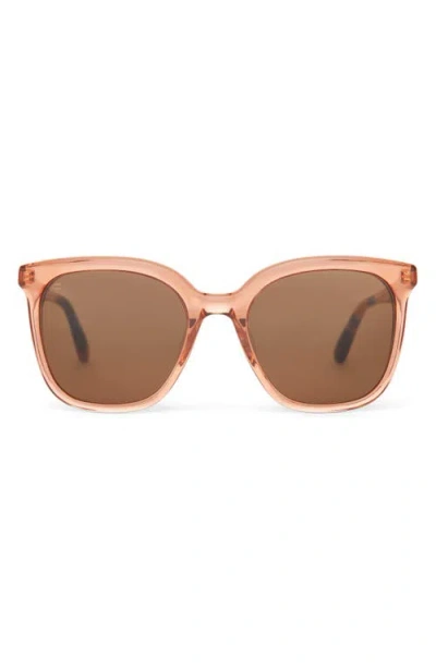 Toms Charmaine 54mm Square Sunglasses