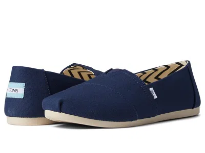 Toms Classic Alpargata In Blue