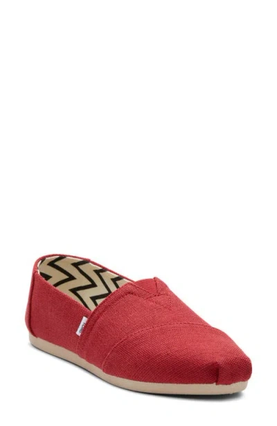 TOMS TOMS CLASSIC ALPARGATA ESPADRILLE SLIP-ON