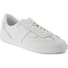Toms Collins Trainer In White Leather,snake Embossed