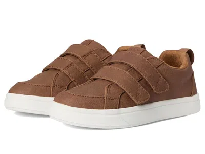 Toms Cruz Double Strap (toddler/little Kid/big Kid) Boy's Shoes Tan : 5 Big Kid M, Canvas In Brown