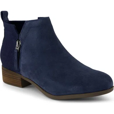 Toms Dahlia Ankle Bootie In Blue