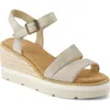 Toms Darya Platform Wedge Sandal