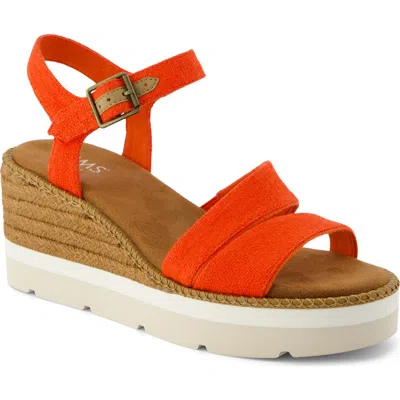 TOMS TOMS DARYA PLATFORM WEDGE SANDAL