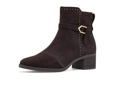 Toms Delilah Buckle Women's Boots Chocolate: 11 B - Medium, Suede In Brown