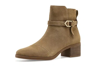Toms Delilah Buckle Women's Boots Toffee: 6 B - Medium, Suede