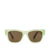 Toms Devon Matcha Traveler Sunglasses In Green