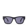 Toms Devon Matte Traveler Sunglasses In Black