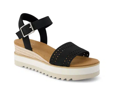 Toms Diana Espadrille Wedge Sandal In Multi