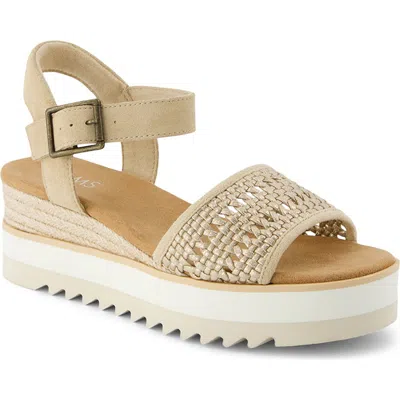Toms Diana Platform Wedge Sandal