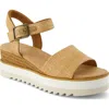 Toms Diana Platform Wedge Sandal