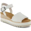 Toms Diana Platform Wedge Sandal