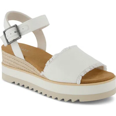 Toms Diana Platform Wedge Sandal