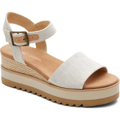 Toms Diana Platform Wedge Sandal