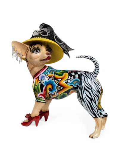 Toms Drag Chihuahua Standing Frida Figurine In Multi