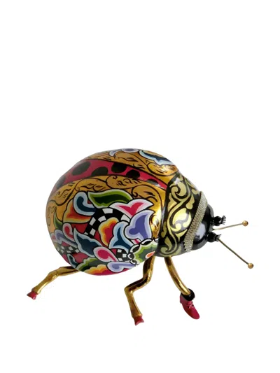 Toms Drag Large Ladybug Ornament In Gold