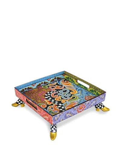 Toms Drag Patterned Drag Tray In Multi