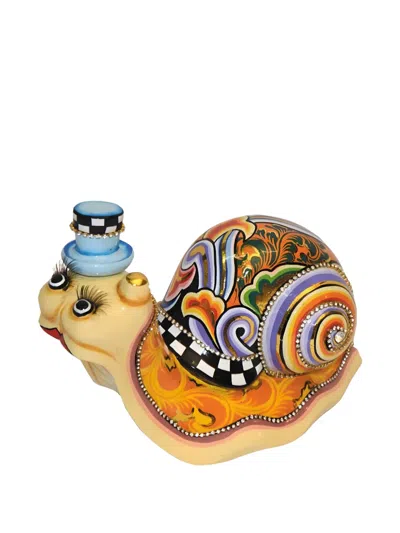 Toms Drag Small Anton Snail Ornament In Neutral