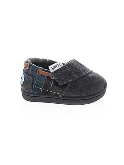 Pre-owned Toms Kids' Dress Shoes In Gray