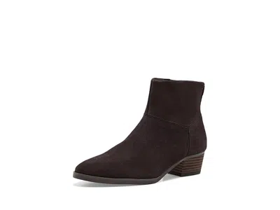 Toms Elia Women's Boots Dark Brown: 7.5 B - Medium, Leather/suede