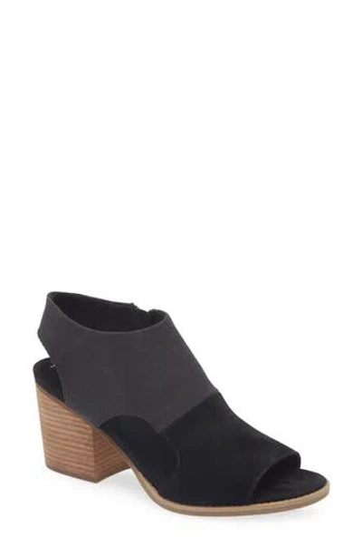 Toms Eliana Sandal In Black