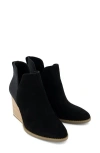 Toms Eliza Wedge Bootie In Black