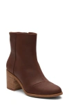 Toms Evelyn Boot In Dark Brown