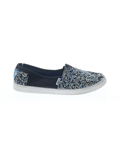 Pre-owned Toms Kids' Flats In Black