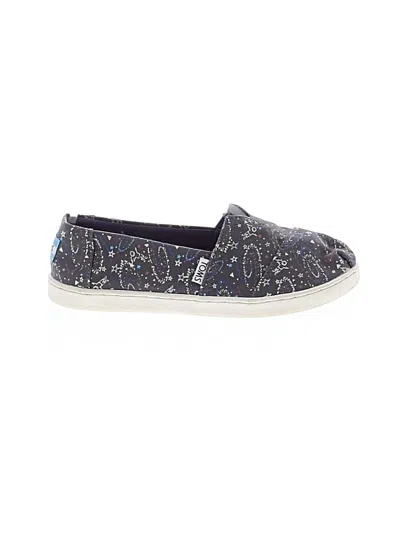 Pre-owned Toms Kids' Flats In Gray