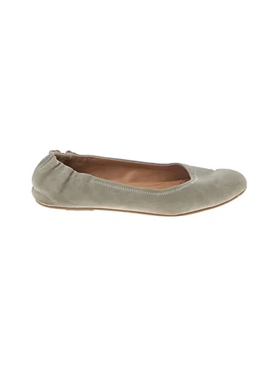 Pre-owned Toms Flats In Gray