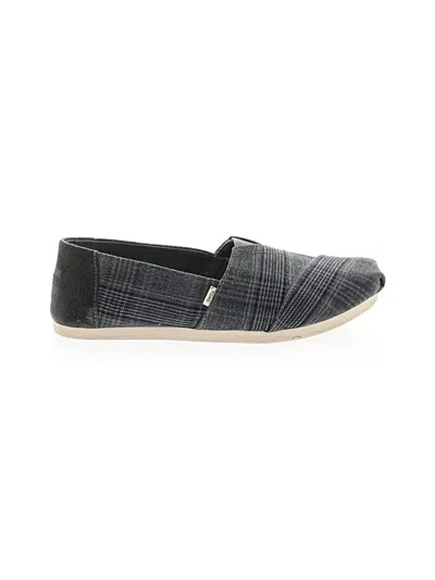 Pre-owned Toms Flats In Gray