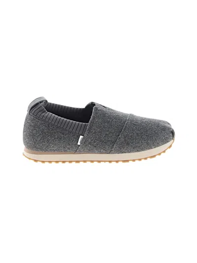 Pre-owned Toms Flats In Gray