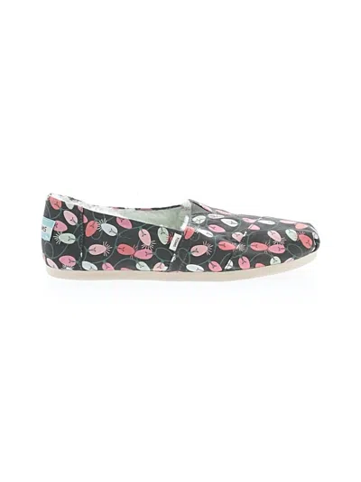 Pre-owned Toms Flats In Gray