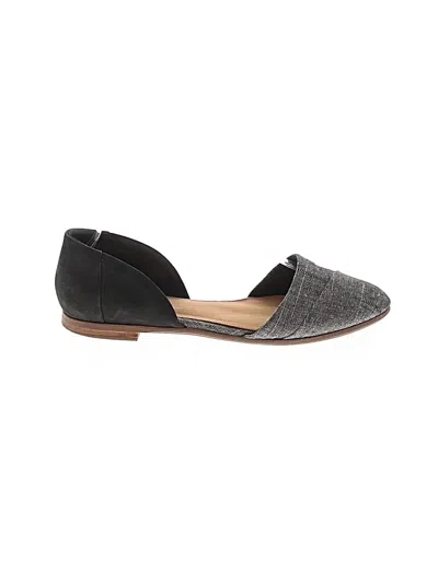Pre-owned Toms Flats In Gray