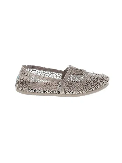 Pre-owned Toms Flats In Gray