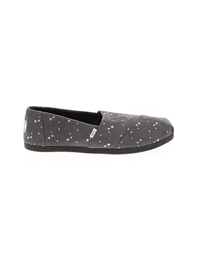 Pre-owned Toms Flats In Gray