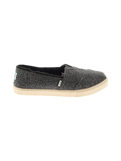 Pre-owned Toms Flats In Gray
